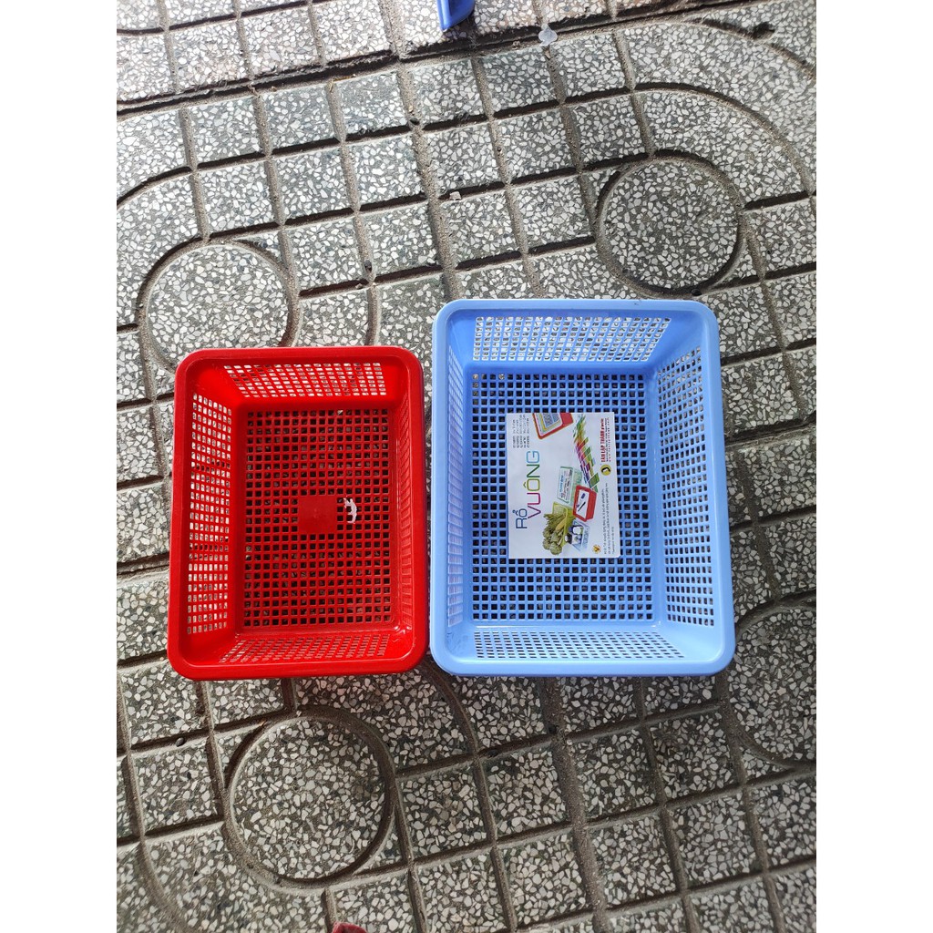 Rổ Nhựa Vuông SâuHiệu Tân Lập Thành
