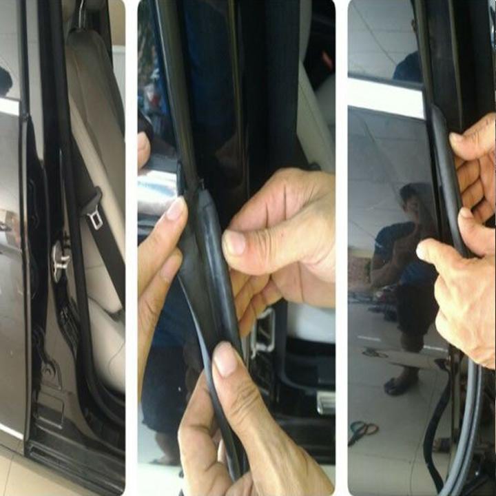 Gioăng Cột B kẹp cánh cửa ô tô chống ồn.