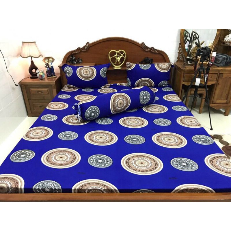 Drap thun Hàn Quốc  [1m2x2m] nệm 5 -20cm [GIÁ XƯỞNG] KHÔNG ÁO GỐI