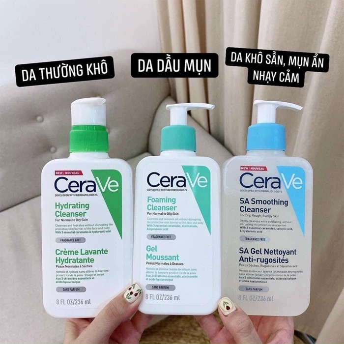 Sữa rửa mặt Carave 236ml