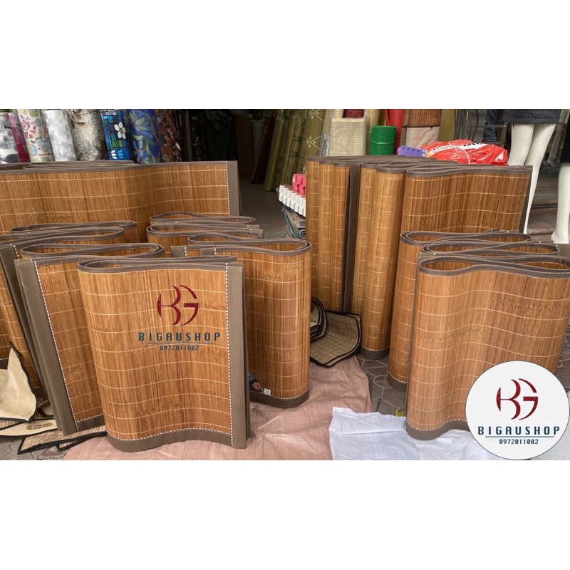[Mã LIFEHL30K giảm 15% tối đa 30K đơn 150K] Chiếu trúc tăm tre kẻ gấu,chiếu nan mộc đẹp