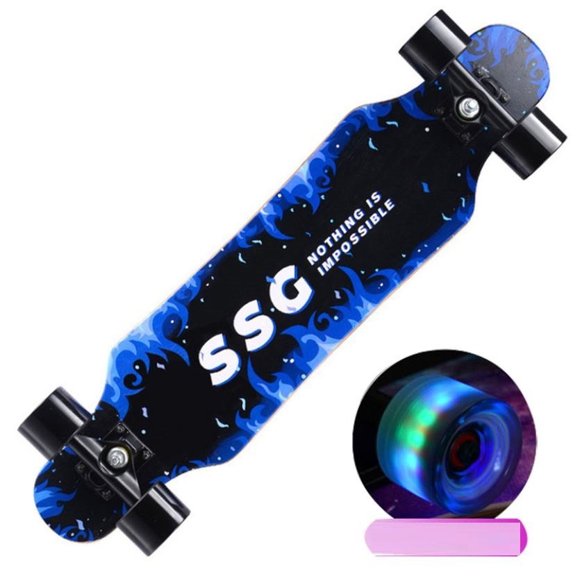 [Hàng Mới Về] Ván Trượt Thể Thao Chuyên Nghiệp Longboard Bánh Xe Phát Sáng Siêu Hot Dành Cho Người Lớn