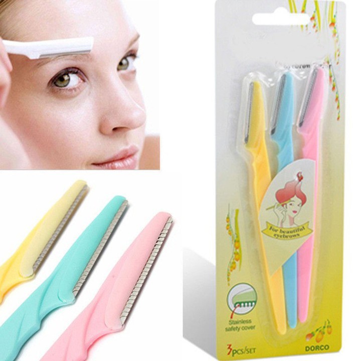 Bộ 3 dao cạo chân mày Tinkle
