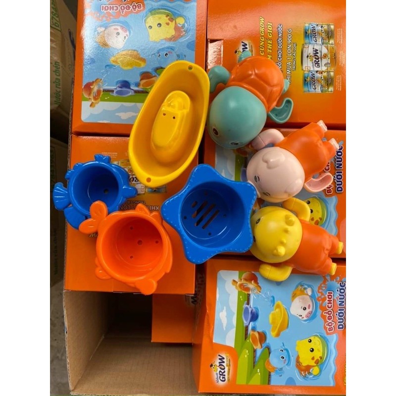 Đồ chơi nhà tắm cho bé quà Grow