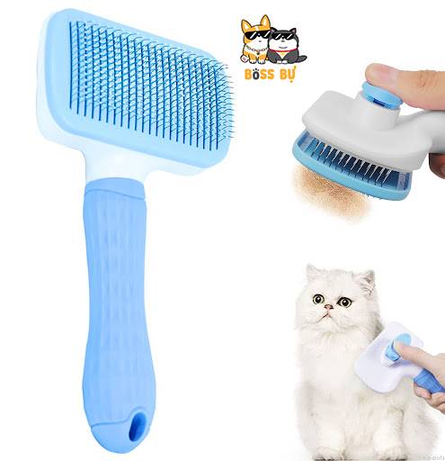 Lược chải lông chó mèo, chải siêu mềm mại, matxa cho thú cưng, chống rụng lông