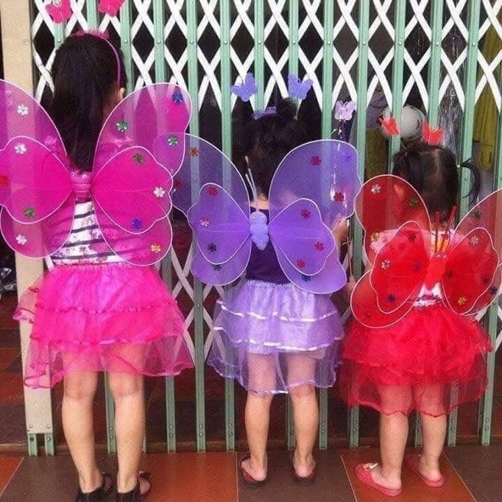 [HCM]BỘ CÁNH TIÊN VÀ VÁY CHO BÉ
