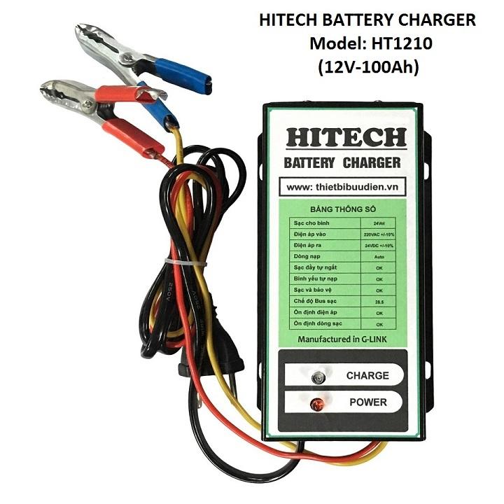 SẠC ắc quy tự động HITECH HT1210 ( 12V- 100Ah )