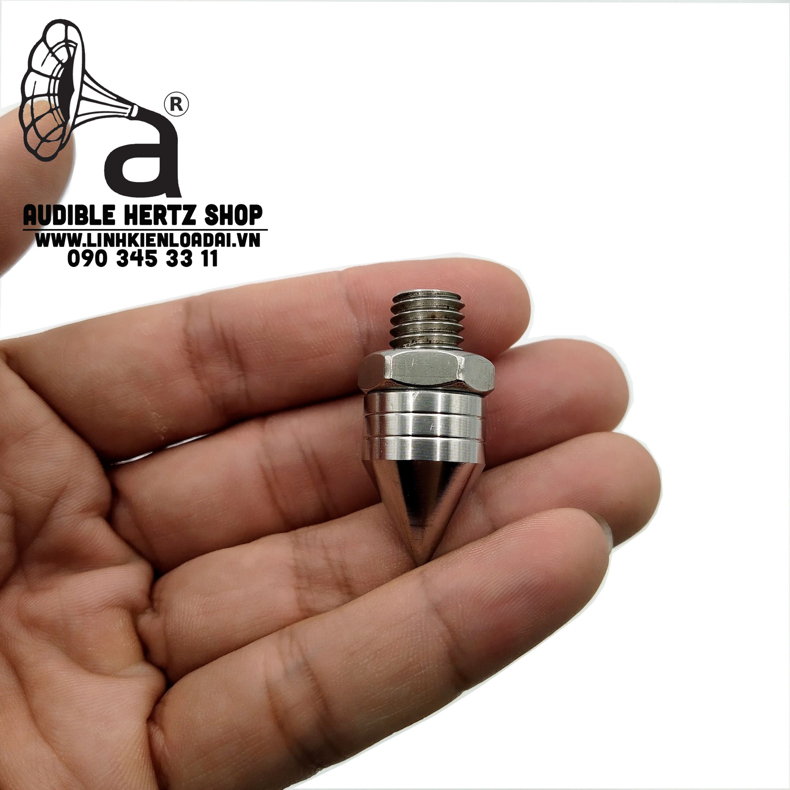 Chân đinh chén hứng bằng Inox 304