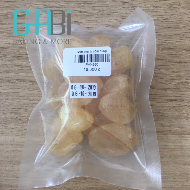 Mứt chanh cốm 100g loại 1