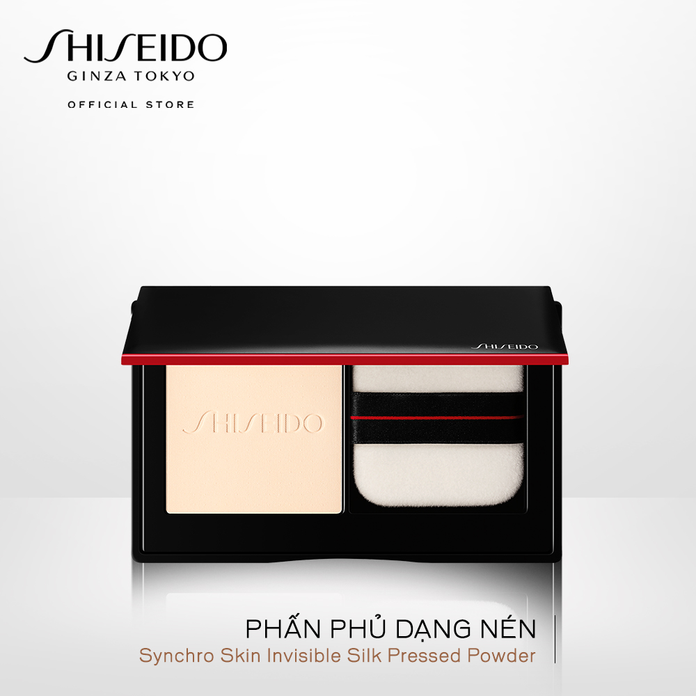 Phấn phủ dạng nén Shiseido Synchro Skin Invisible Silk Pressed Powder 10g
