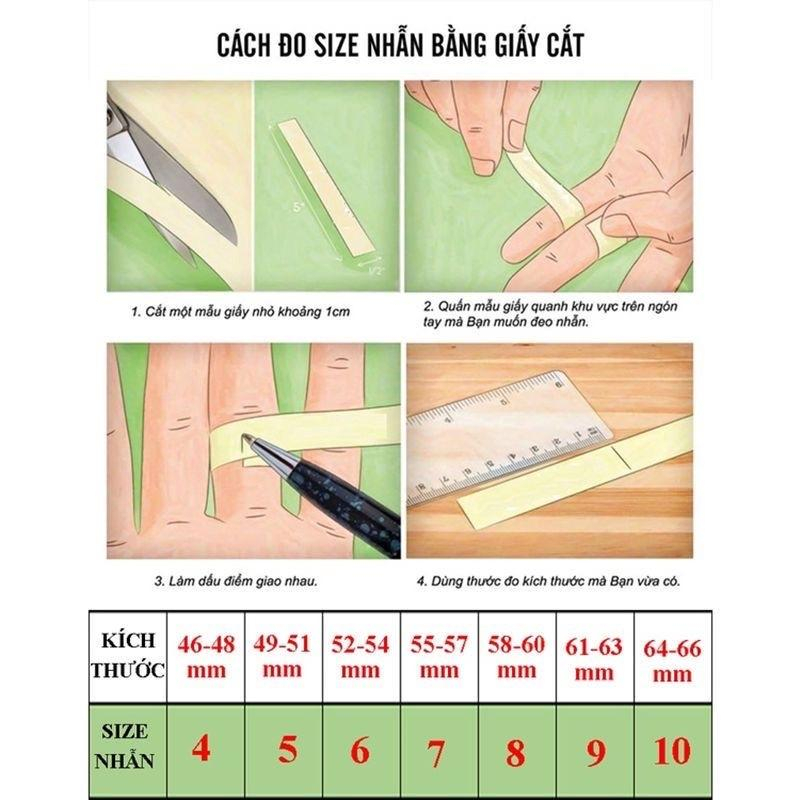 Nhẫn chữ phước Màu 24 (M2)