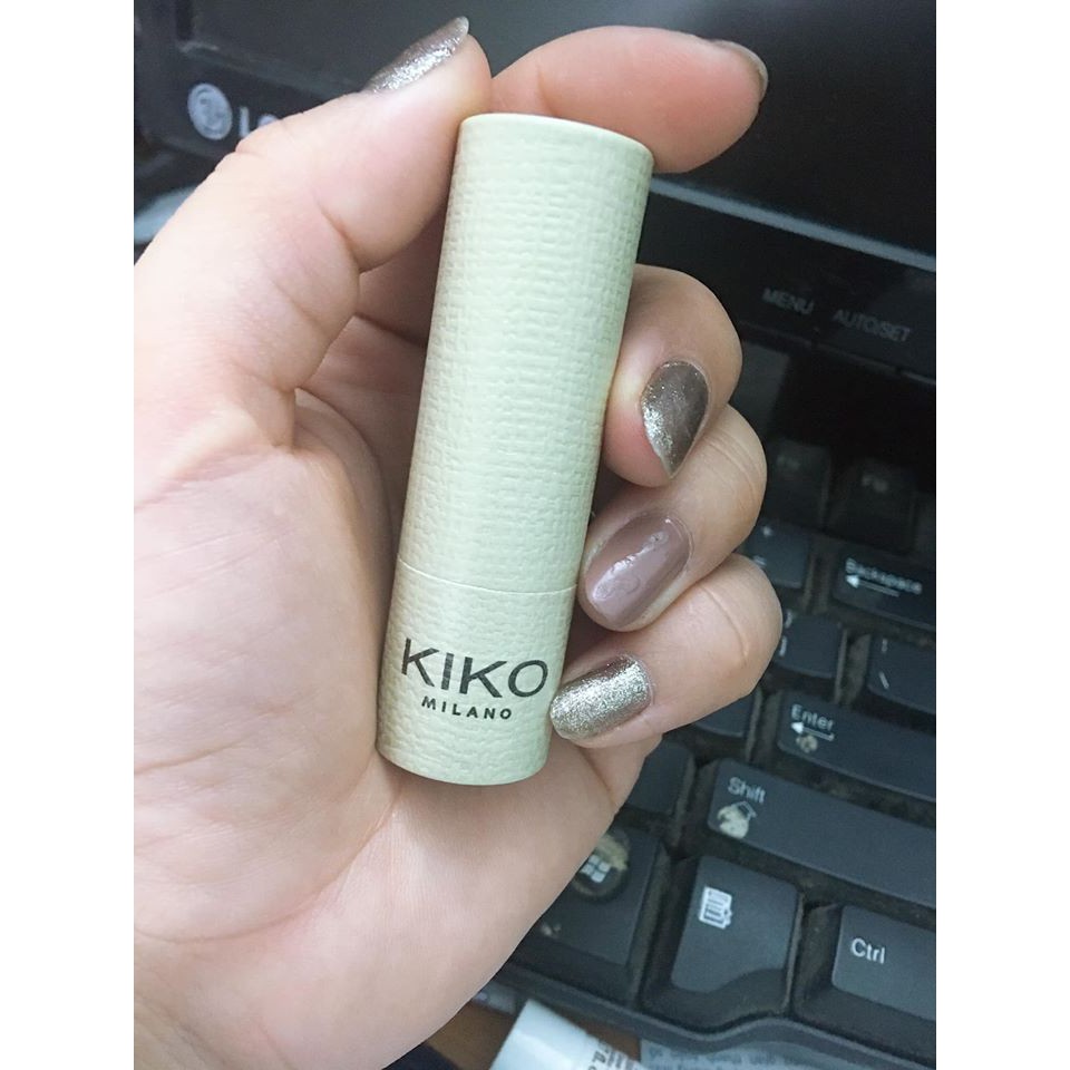 {Bill Đức}_Son Lì Hữu Cơ Kiko Green Me Matte Lipstick - 103 Basic Brick 4G