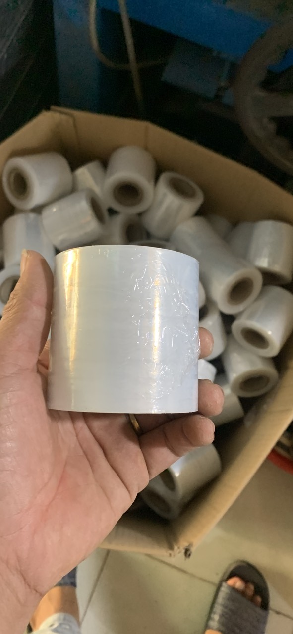 [Màng Co Quấn Hàng] cuộn quấn 7cm-200grm cuộn ủ tê
