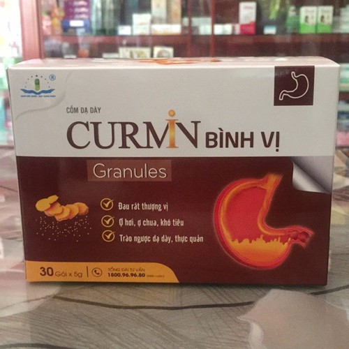 Cốm Dạ Dày CURMIN BÌNH VỊ Granules H/30goi