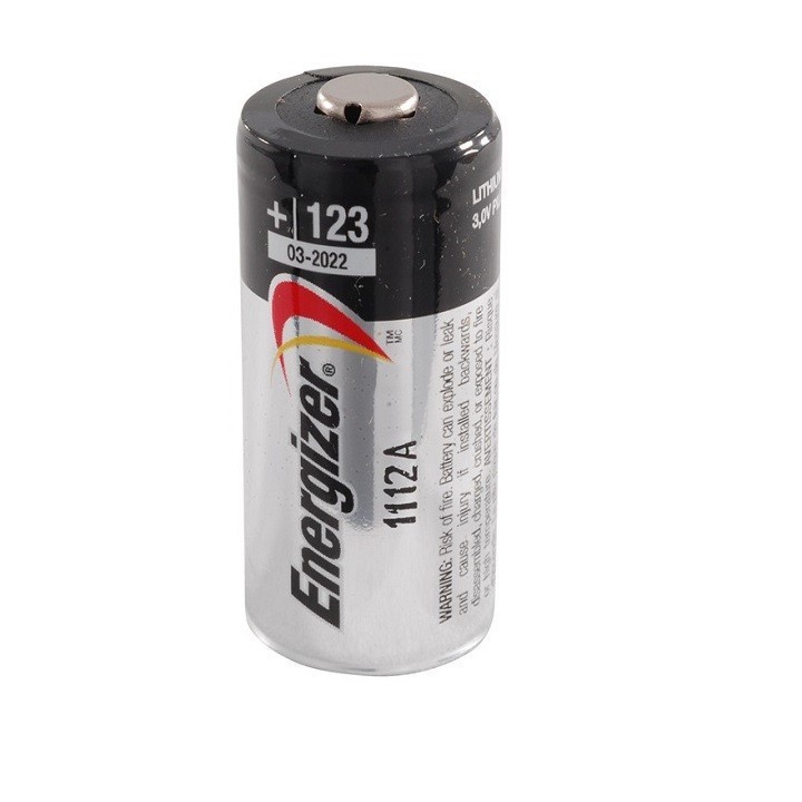 Combo 5 vỉ pin máy ảnh CR123A Energizer  Lithium 3V ( 1 vỉ 1 viên )