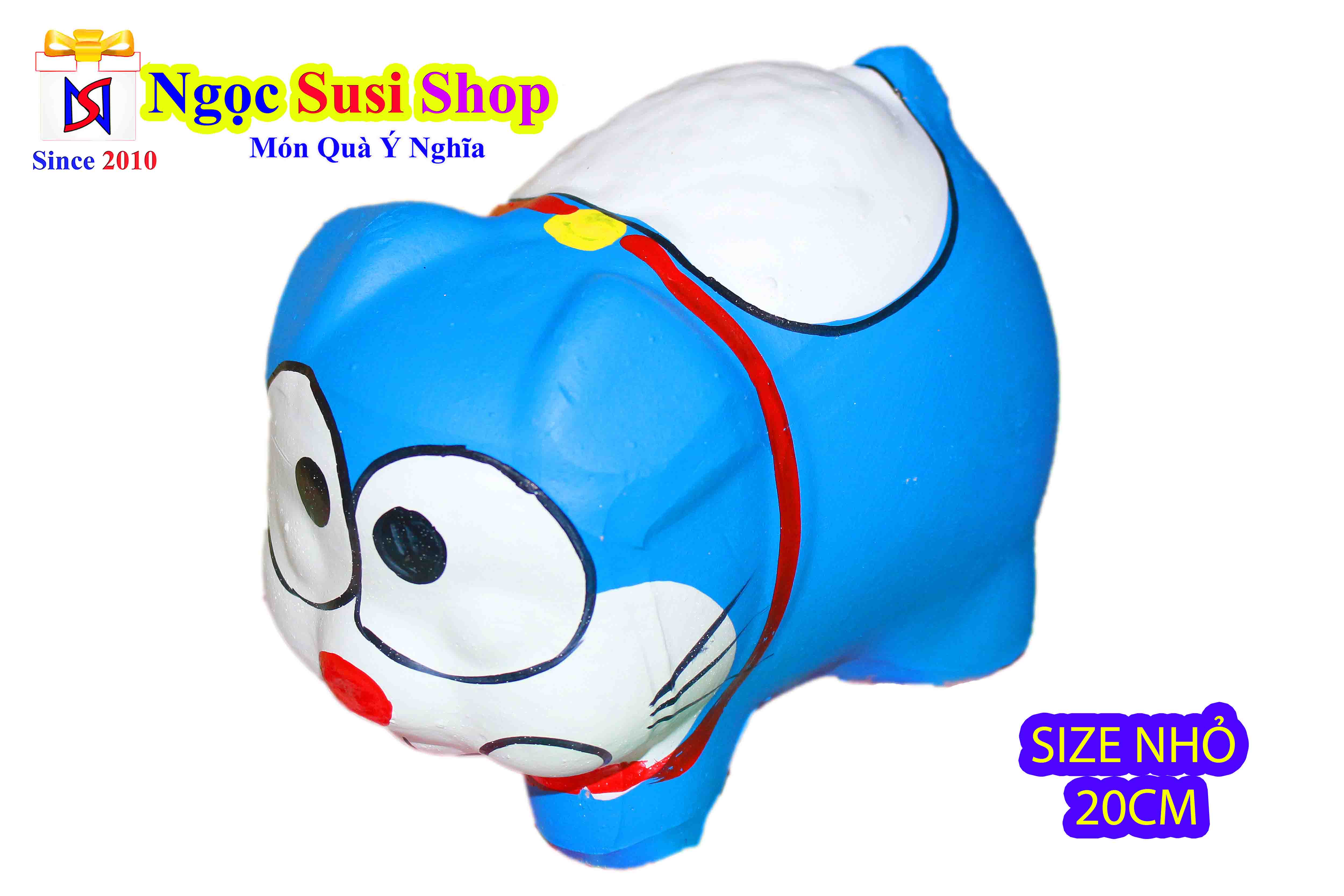 [Cực Đẹp] HEO ĐẤT TIẾT KIỆM DOREMON ĐÔRÊMON SIÊU CUTE [ MUA CHỌN SIZE]