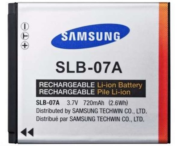 Pin thay thế pin máy ảnh SLB-07A - Hàng nhập khẩu