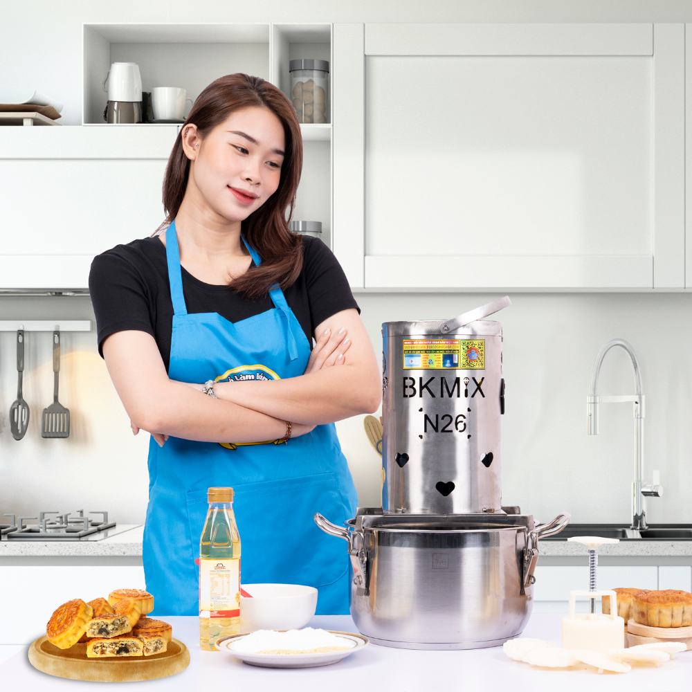 Nồi sên nhân BKMIX 0.8KG N26-MT-BASIC (một tốc)