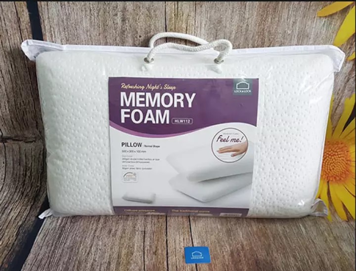 Gối thẳng Lock&Lock Memory Foam 50D HLW112