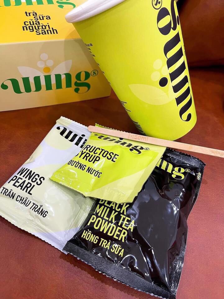 TRÀ SỮA HOÀ TAN WINGS HỘP nhài