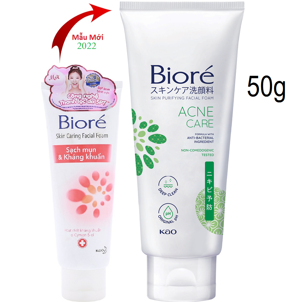Sữa Rửa Mặt Biore 50g