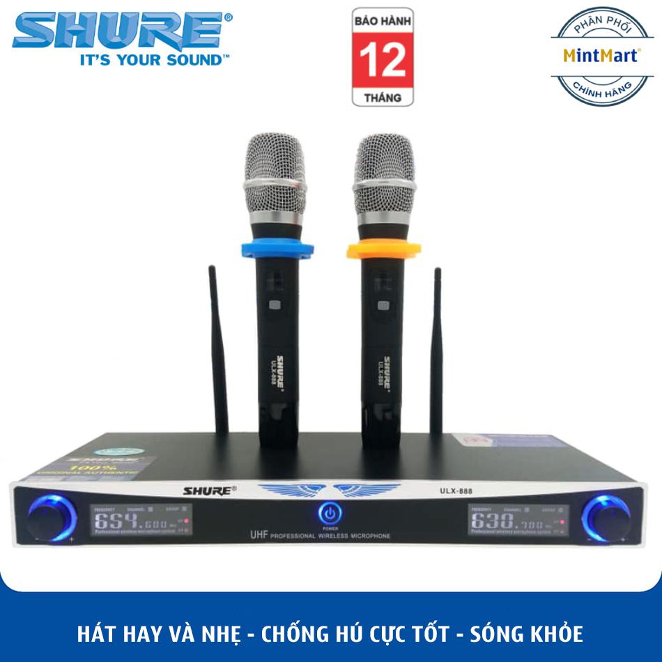 Bộ Micro karaoke không dây Shure ULX-888