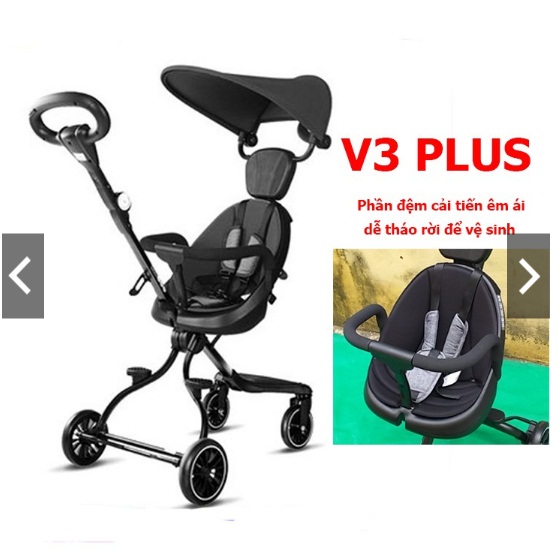 Xe đẩy dạo chơi gấp gọn Baobaohao V1, V2, V3, V5 Bảo hành 1 năm