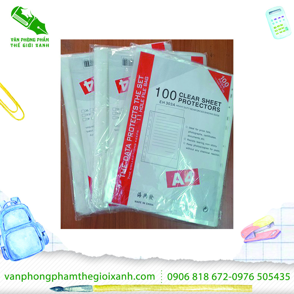 Bìa đục lỗ xấp 400gsm