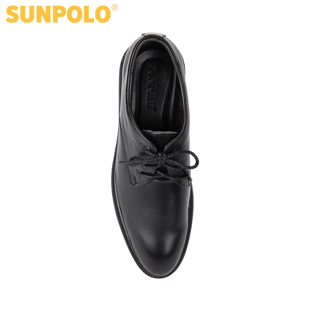 Giày Nam Da Thật Công Sở SUNPOLO SPH296 (Đen, Nâu)