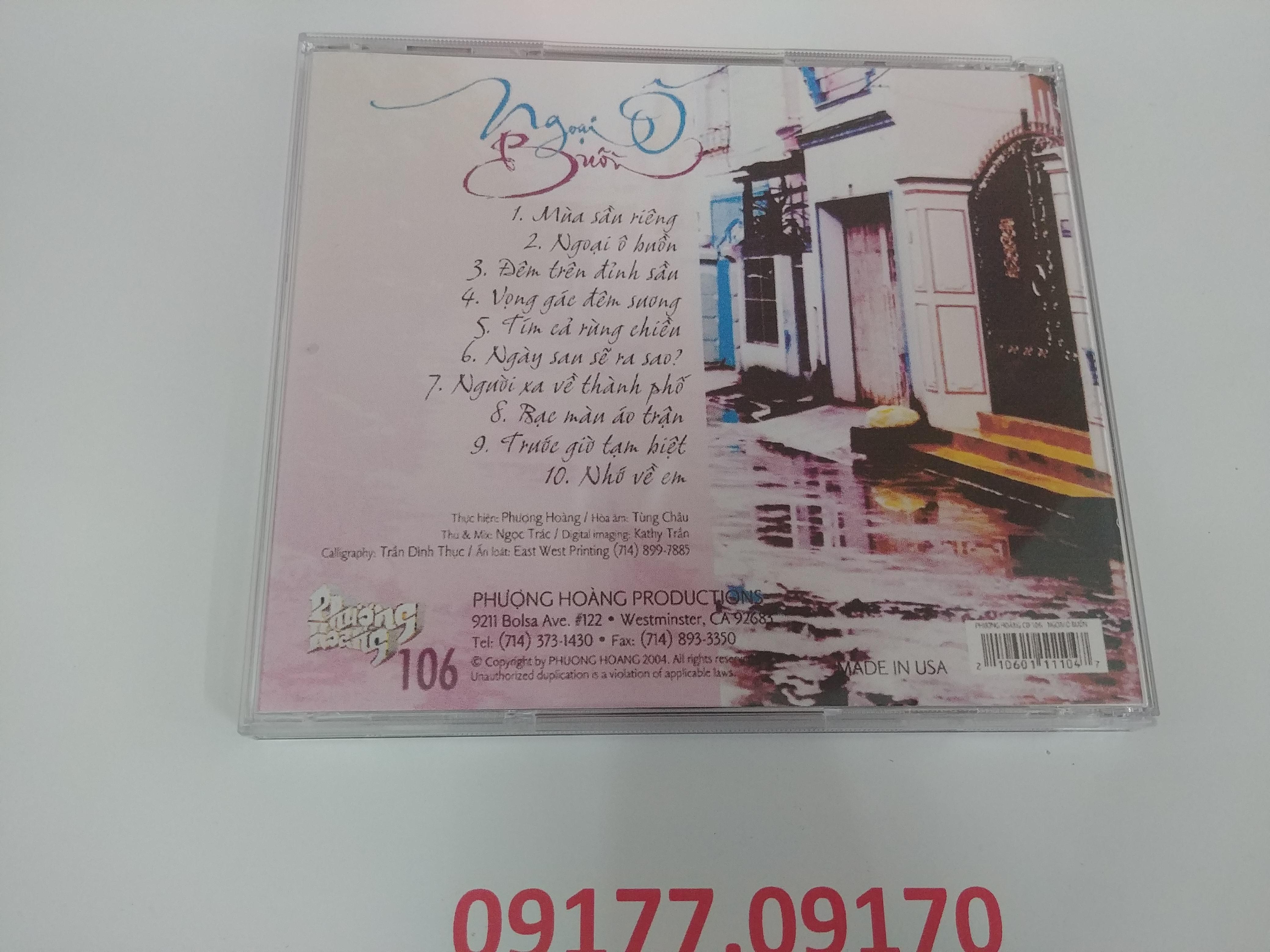 [HCM]CD Ngoại Ô Buồn - Trường Vũ PH106