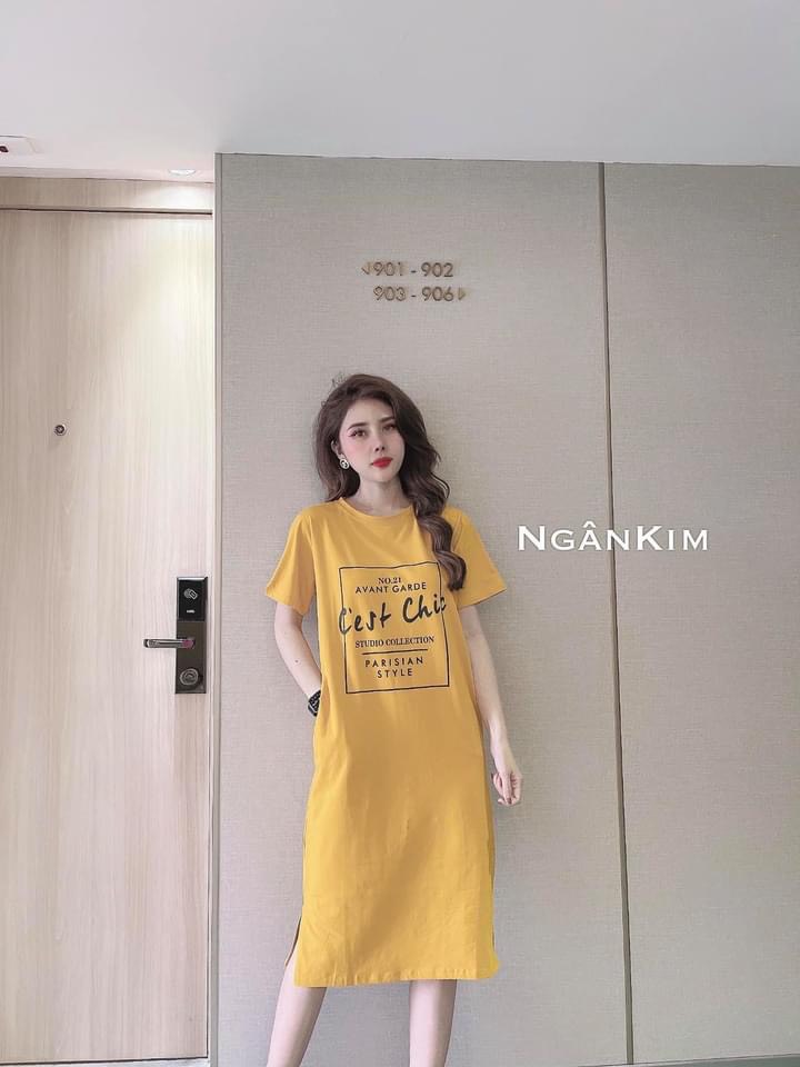 [Yến Trần] ĐẦm Suông - Váy Suông CEST From Rộng - Dáng dài