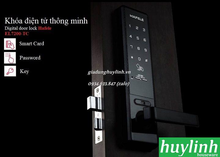 [HCM][Trả góp 0%] Khóa cửa điện tử Hafele EL7200-TC