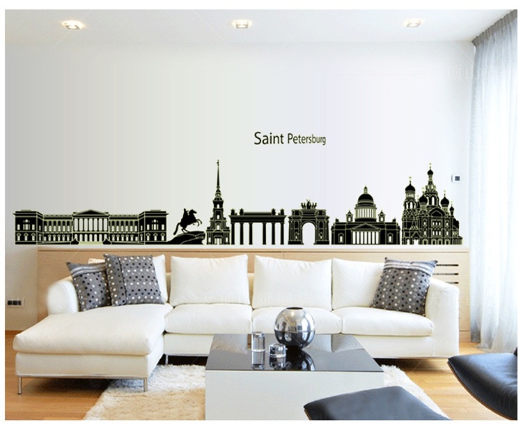 [HCM]Decal dán tường Dạ quang Saint Petersburg