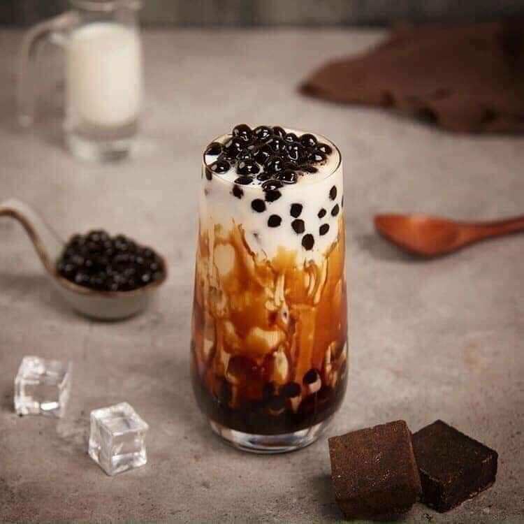 Black Sugar Pearl Milk Tea Set