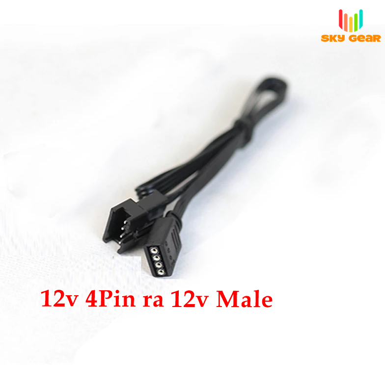 Cáp chuyển led 5v VDG 5v 3Pin 12v 4Pin