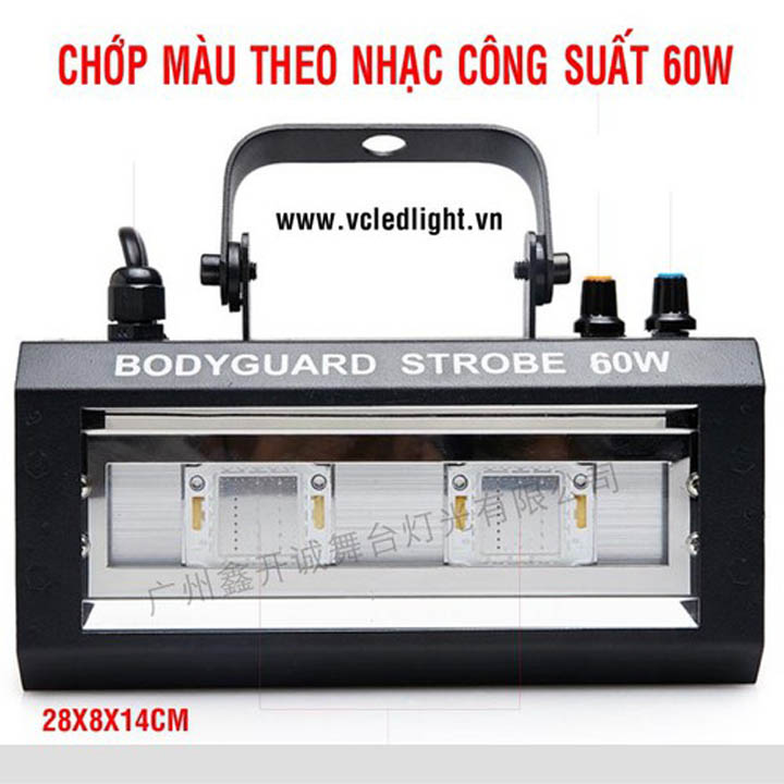 Đèn chớp màu sân khấu 60w