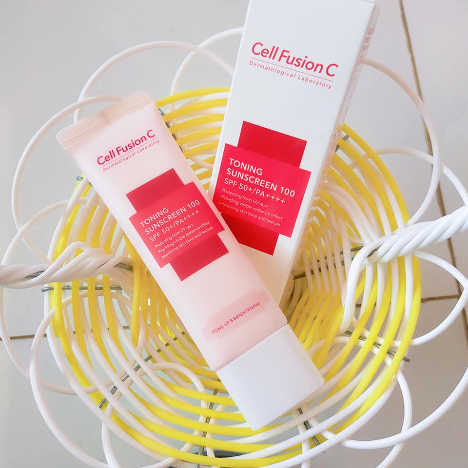 Kem chống nắng Cell Fusion C Sunscreen 100 SPF 50+/PA+++ dung tích 50g