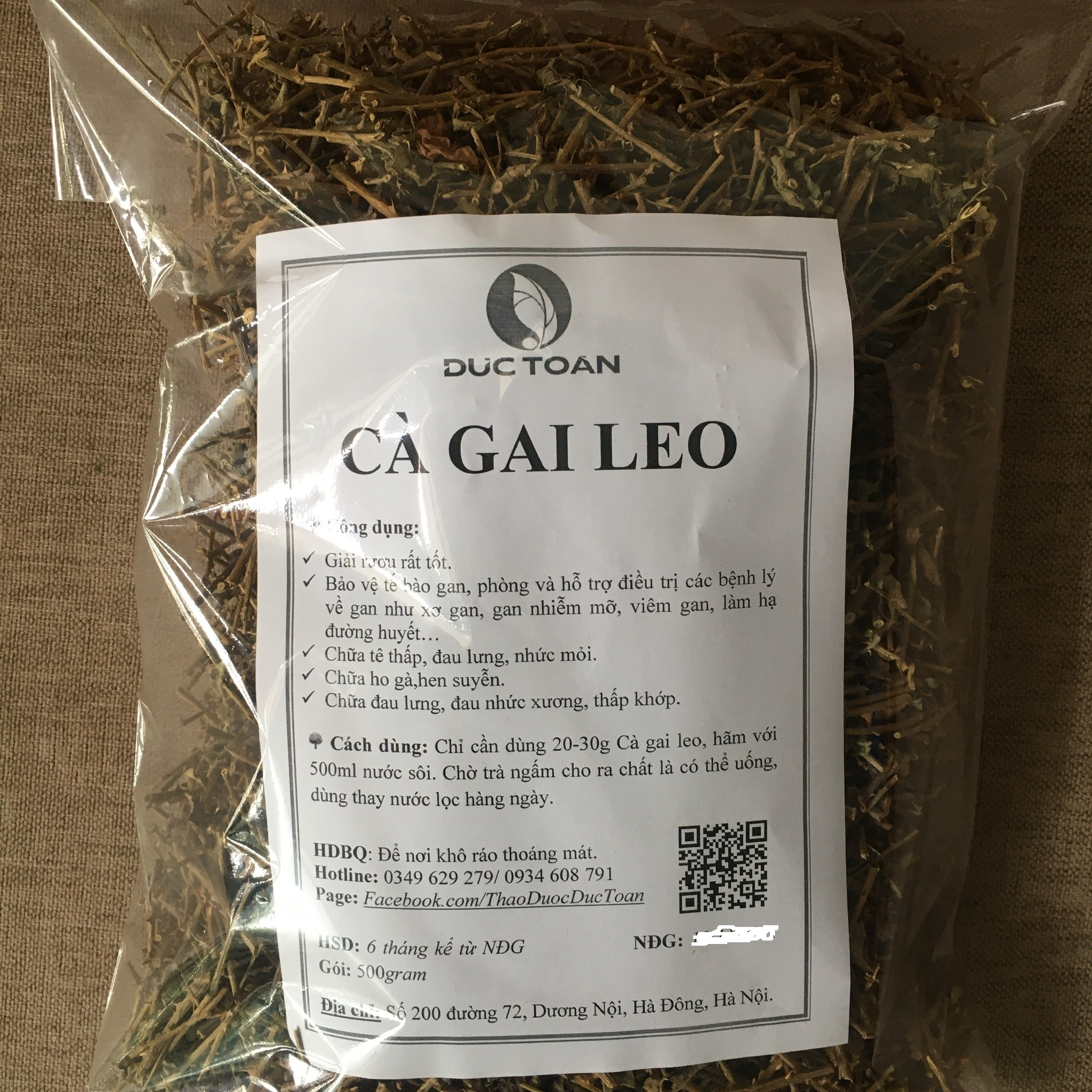 Cà Gai Leo Khô [Giá sỉ] túi 1Kg