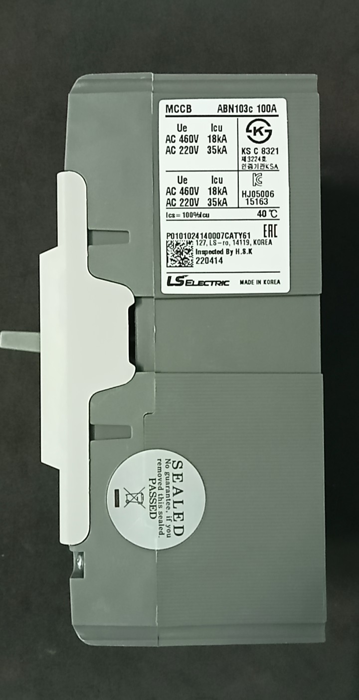 ABN103C MCCB LS 3 pha 75A ~100A 22kA, MCCB LS 3 pha 75A, MCCB LS 3 pha 100A