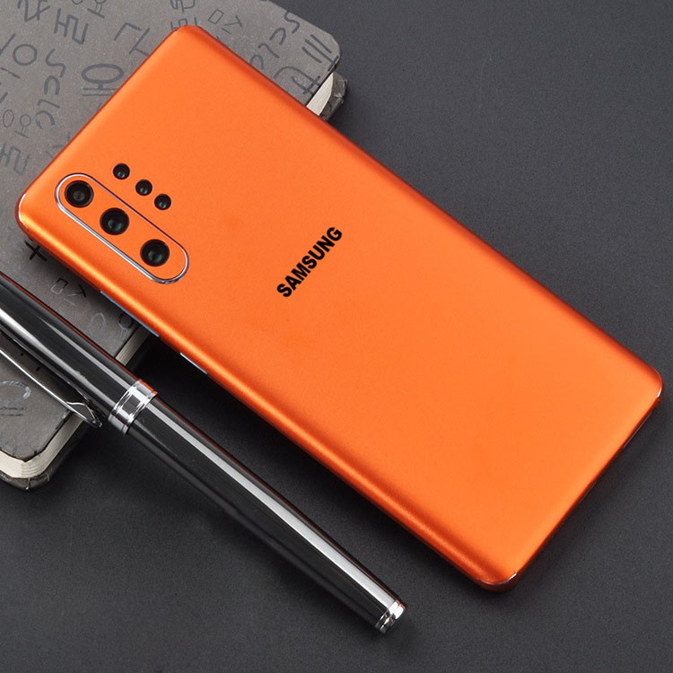 [ Bán Chạy ] Miếng dán skin lưng và viền cho samsung Note 10 , samsung Note 10 plus ,SS Note 10 Lite