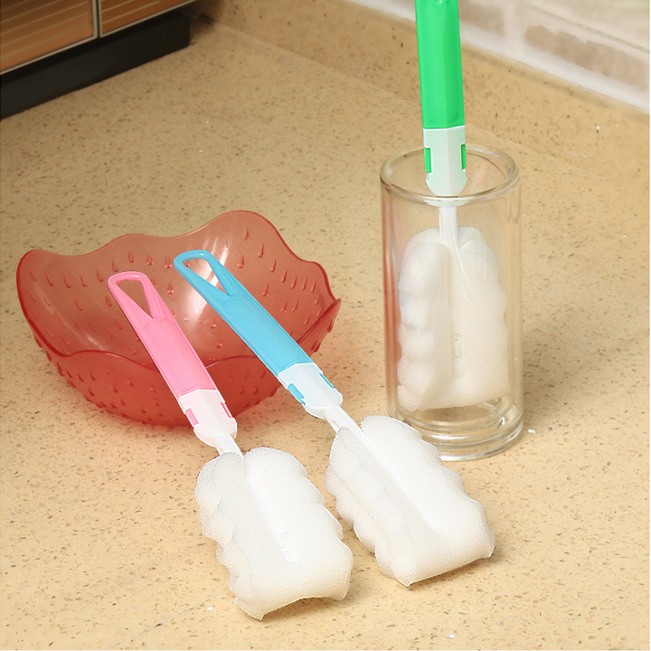 Dụng Cụ Rửa Ly Tách Và Bình Nước Bọt Biển Tháo Ráp