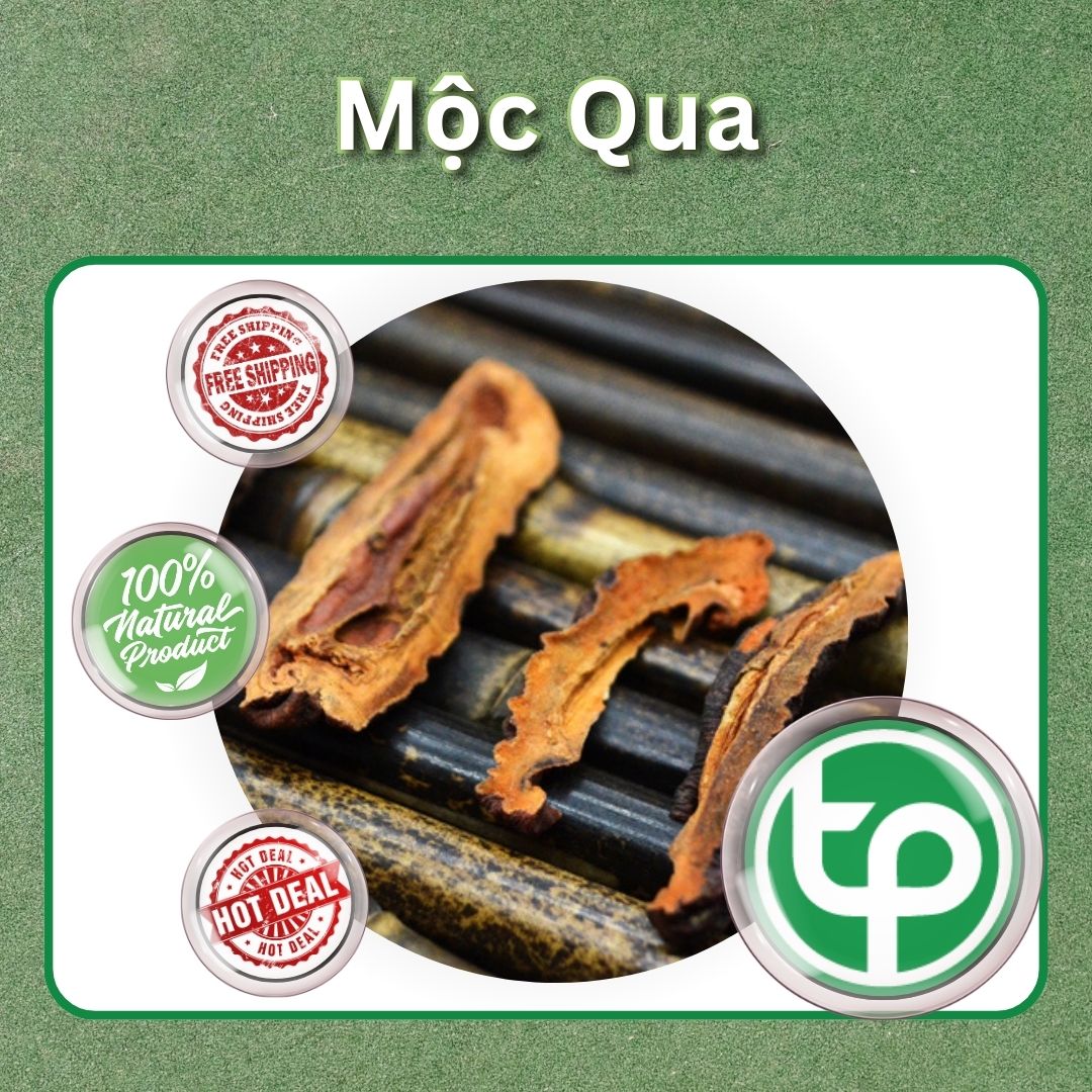 [Hàng mới về] Mộc qua khô 100g, Trà mộc qua - Thảo Dược Tấn Phát - Hàng sạch chuyên dùng để pha trà và sắc nước uống