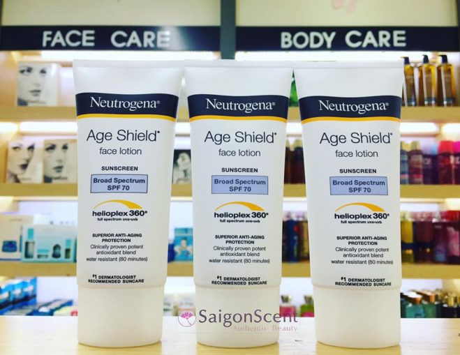 Kem chống nắng Neutrogena Age Shield SPF 70 (88mL)