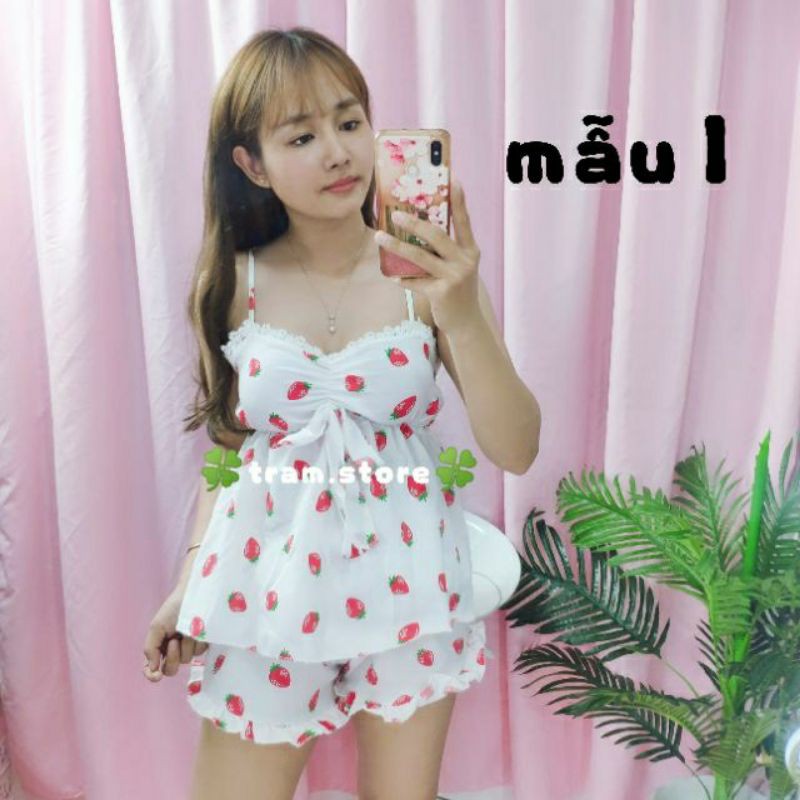 bộ 2 dây đùi bèo có mút ngực