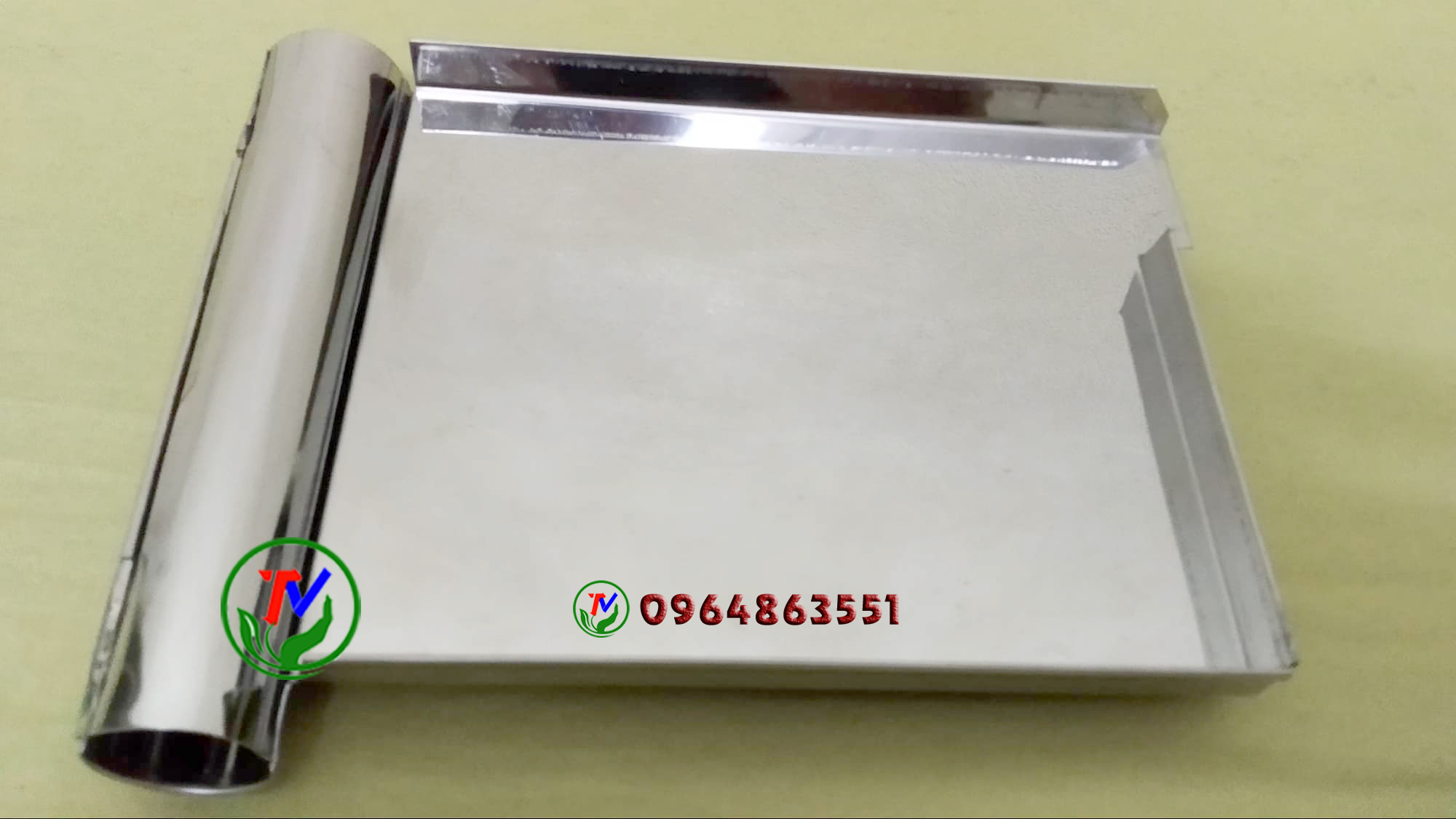 Khay inox đếm chia liều