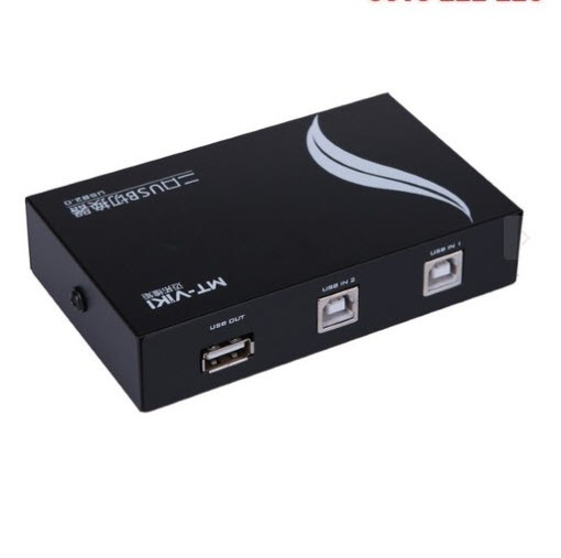 Bộ chia 2 máy tính dùng chung 1 máy in Switch USB MT-VIKI chất lượng cao