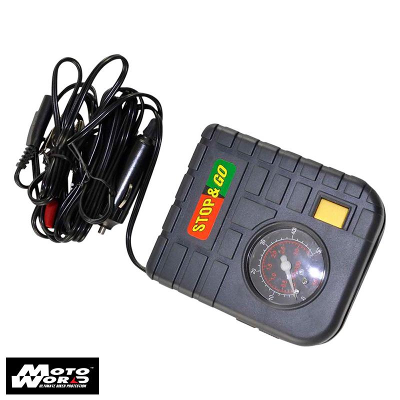 [Motoworld Phân Phối]  STOP & GO Bộ Bơm Hơi Mini