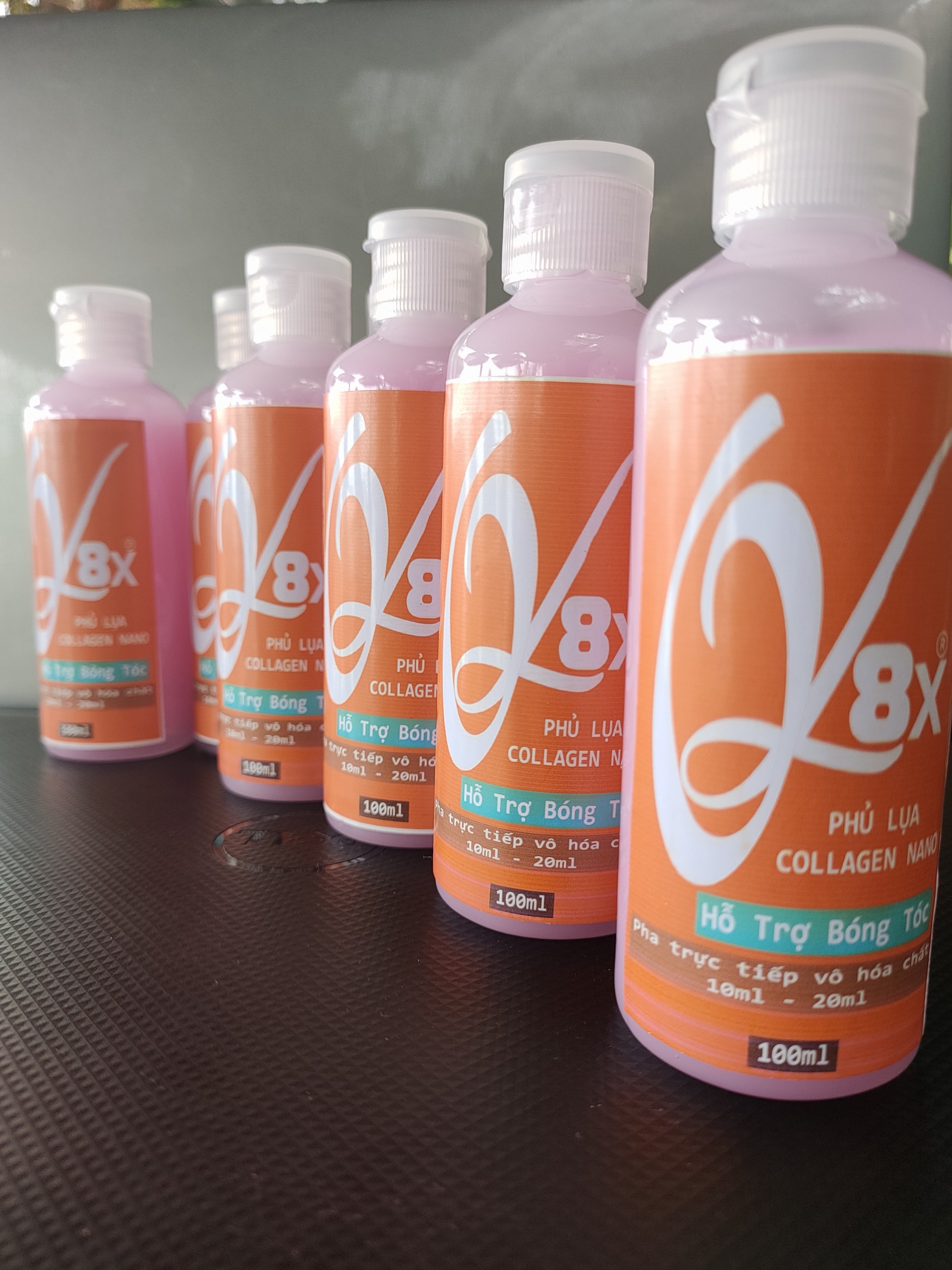 Phủ Lụa Collagen Nano QL8X 100ml (Hỗ trợ phục hồi tóc)