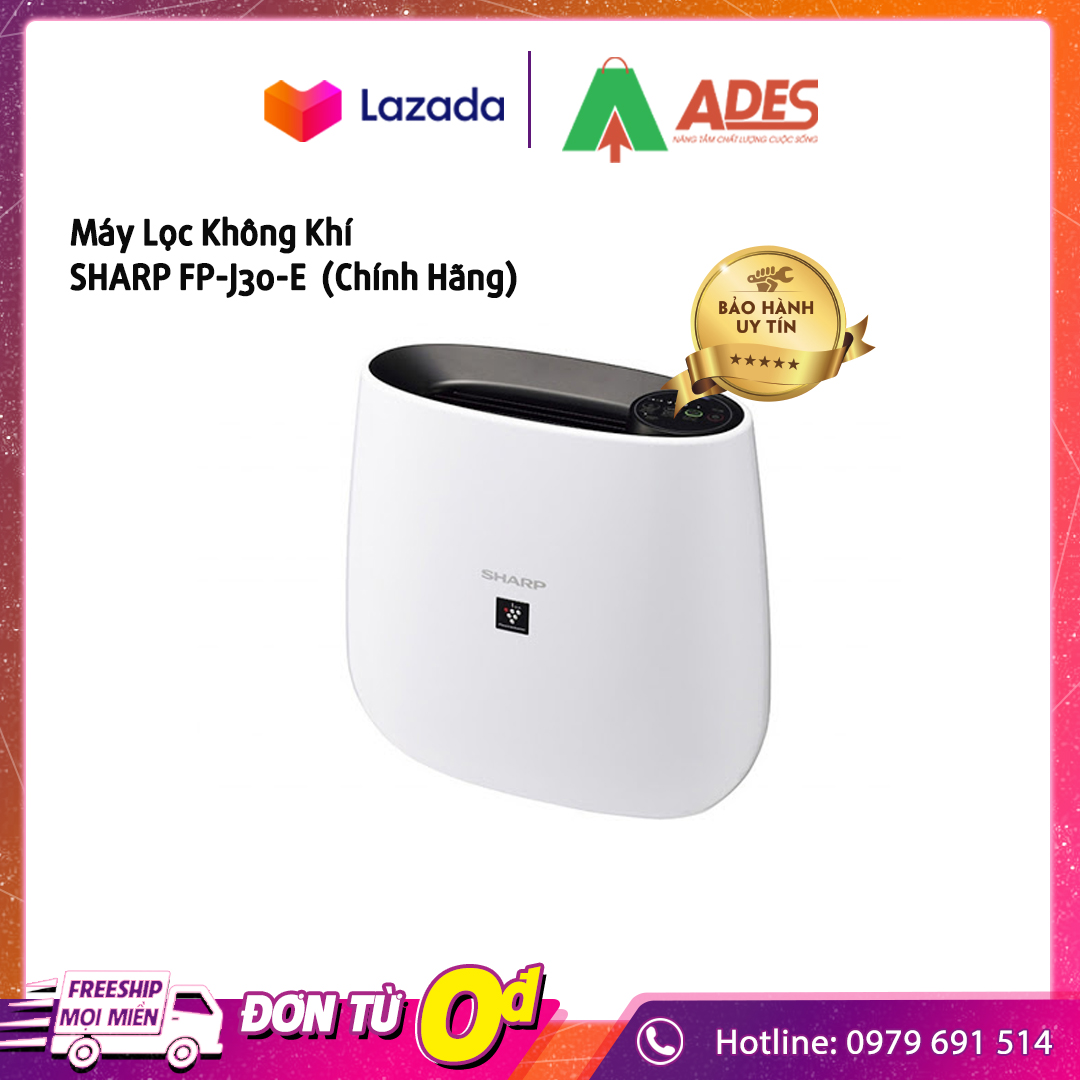 [SIÊU HOT] Máy Lọc Không Khí SHARP FP-J30E-A/E/P - BH 12 Tháng