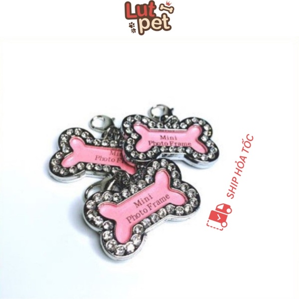 Thẻ tên thú cưng - Thẻ tên chó mèo đeo cổ xinh xắn - lutpet